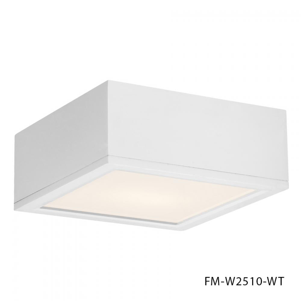 WAC LIGHTING, RUBIX OUTDOOR FLUSH MOUNT LIGHT, OUTDOOR CEILING LIGHTS