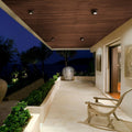 WAC LIGHTING, PEEK OUTDOOR FLUSH MOUNT LIGHT, OUTDOOR CEILING LIGHTS