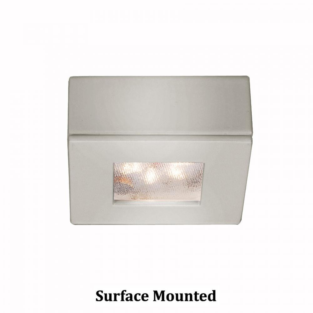 WAC LIGHTING SQUARE LED BUTTON LIGHT - DO NOT SHOW ON WEBSITE