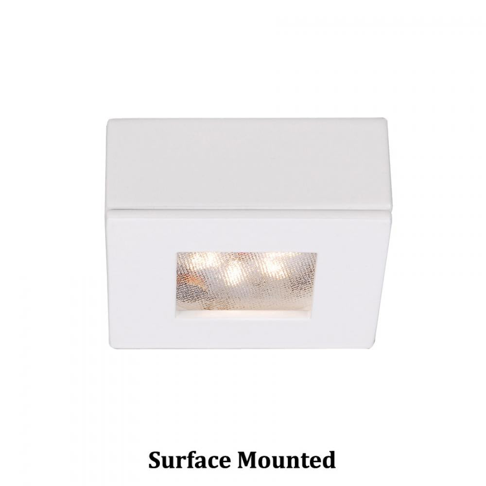 WAC LIGHTING SQUARE LED BUTTON LIGHT - DO NOT SHOW ON WEBSITE