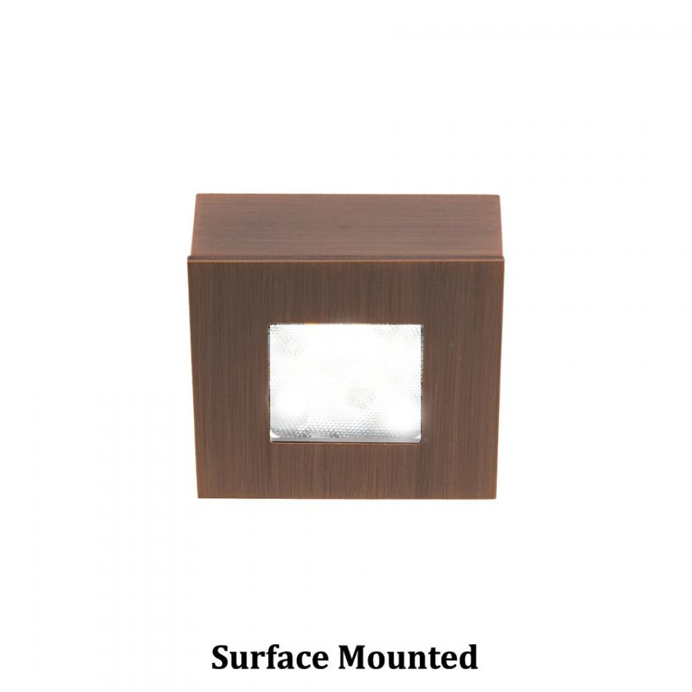 WAC LIGHTING SQUARE LED BUTTON LIGHT - DO NOT SHOW ON WEBSITE