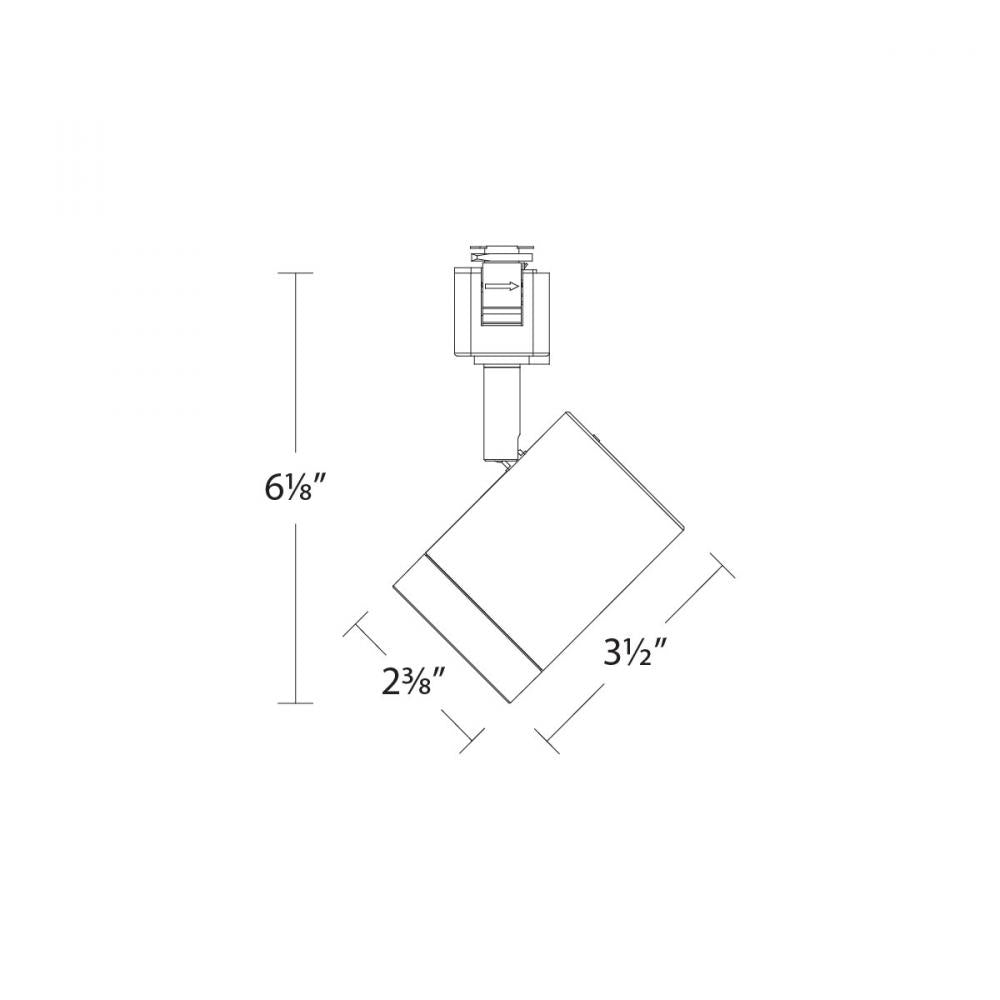 WAC LIGHTING OCULARC 7012 - 5CCT TRACK LUMINAIRE - DO NOT SHOW ON WEBSITE