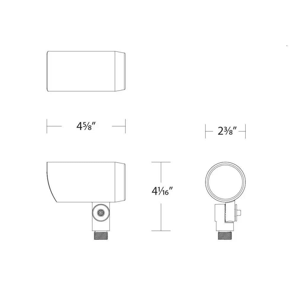 WAC LIGHTING SPOTT 12V LANDSCAPE ACCENT LIGHT 60DEG 5CCT - DO NOT SHOW ON WEBSITE