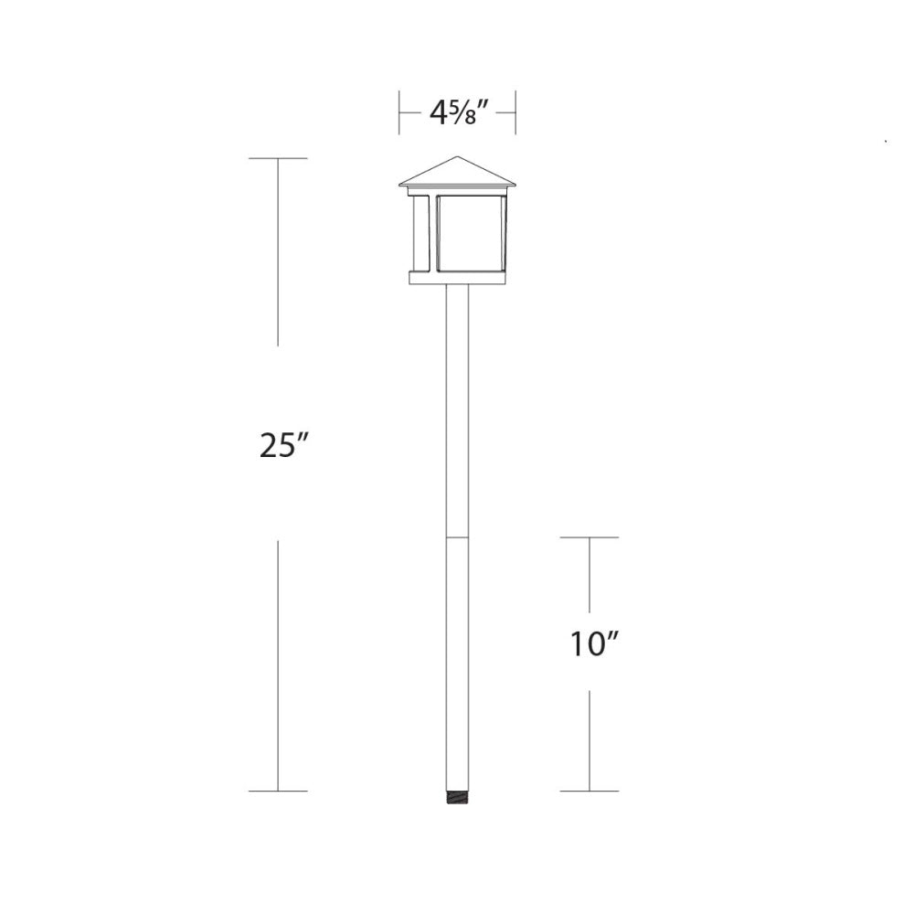 WAC LIMITED, LANTERN 12V LANDSCAPE PATH LIGHT 5CCT, PATH LIGHTS