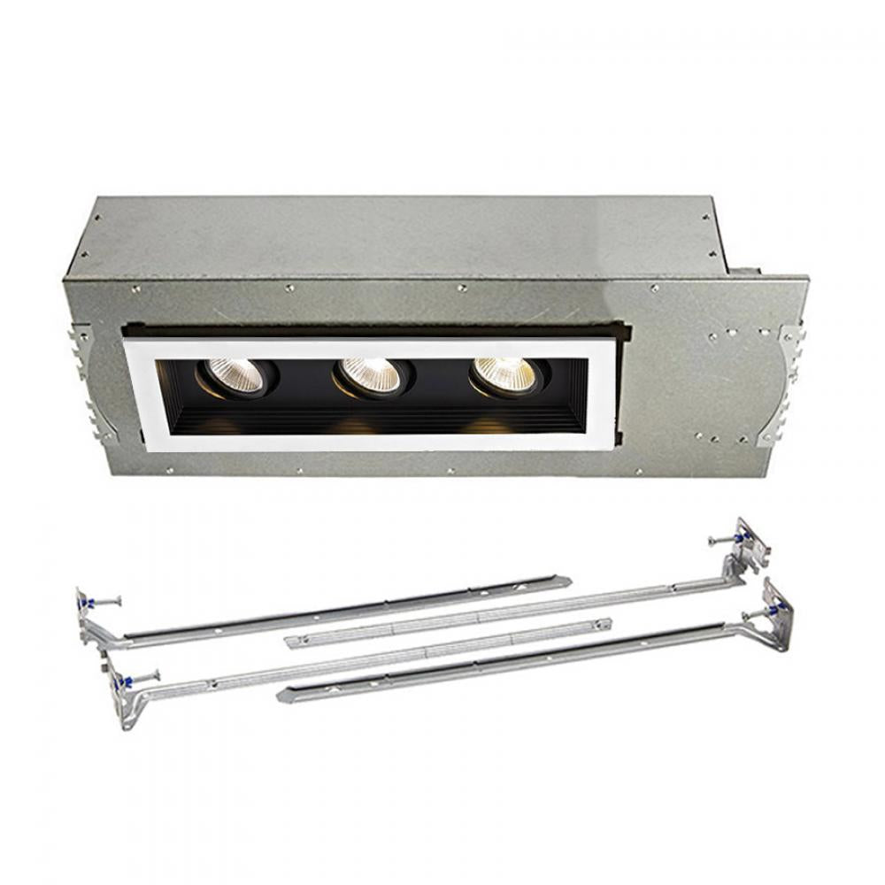 WAC LIGHTING MULTIPLE LED THREE LIGHT NEW CONSTRUCTION HOUSING - DO NOT SHOW ON WEBSITE