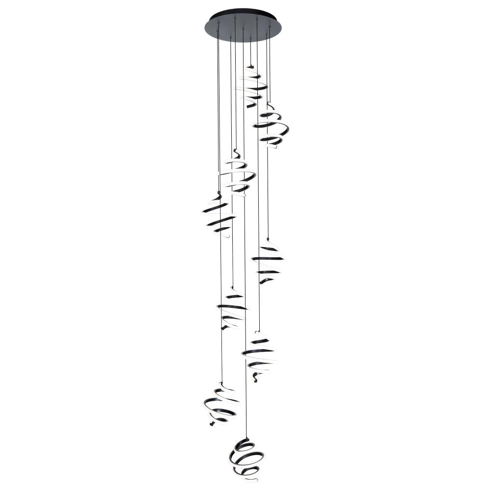 WAC LIGHTING, WHIRL CHANDELIER LIGHT, PENDANT LIGHT