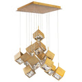 WAC LIGHTING, ICE CUBE CHANDELIER LIGHT, PENDANT LIGHT