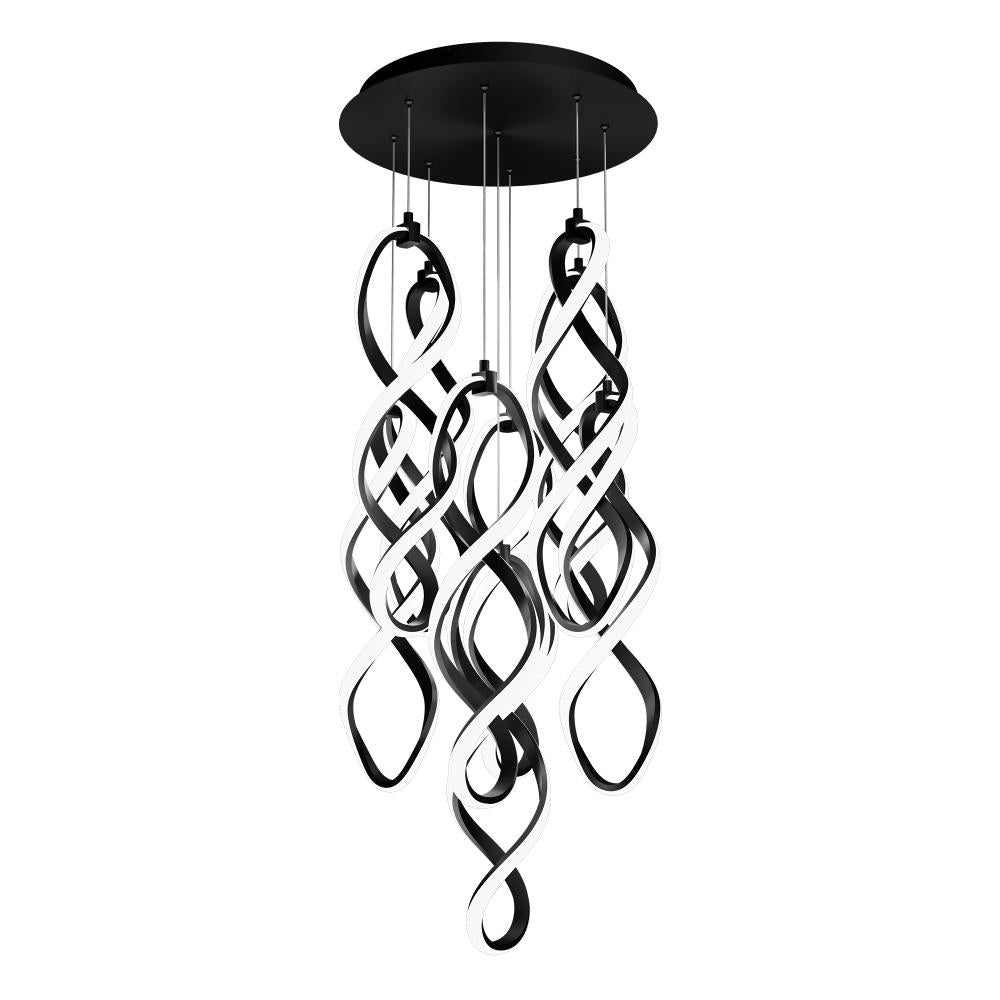 WAC LIGHTING, INTERLACE CHANDELIER LIGHT, PENDANT LIGHT
