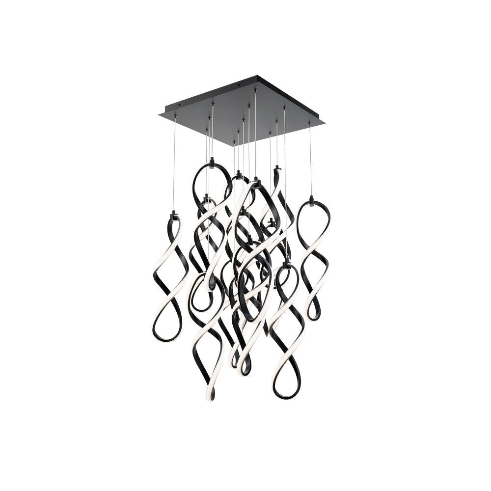 WAC LIGHTING, INTERLACE CHANDELIER LIGHT, PENDANT LIGHT