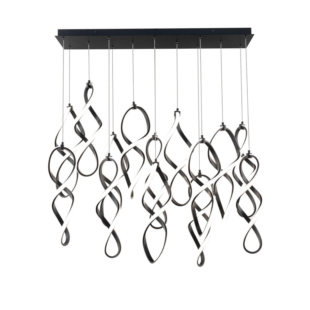 WAC LIGHTING, INTERLACE CHANDELIER LIGHT, PENDANT LIGHT