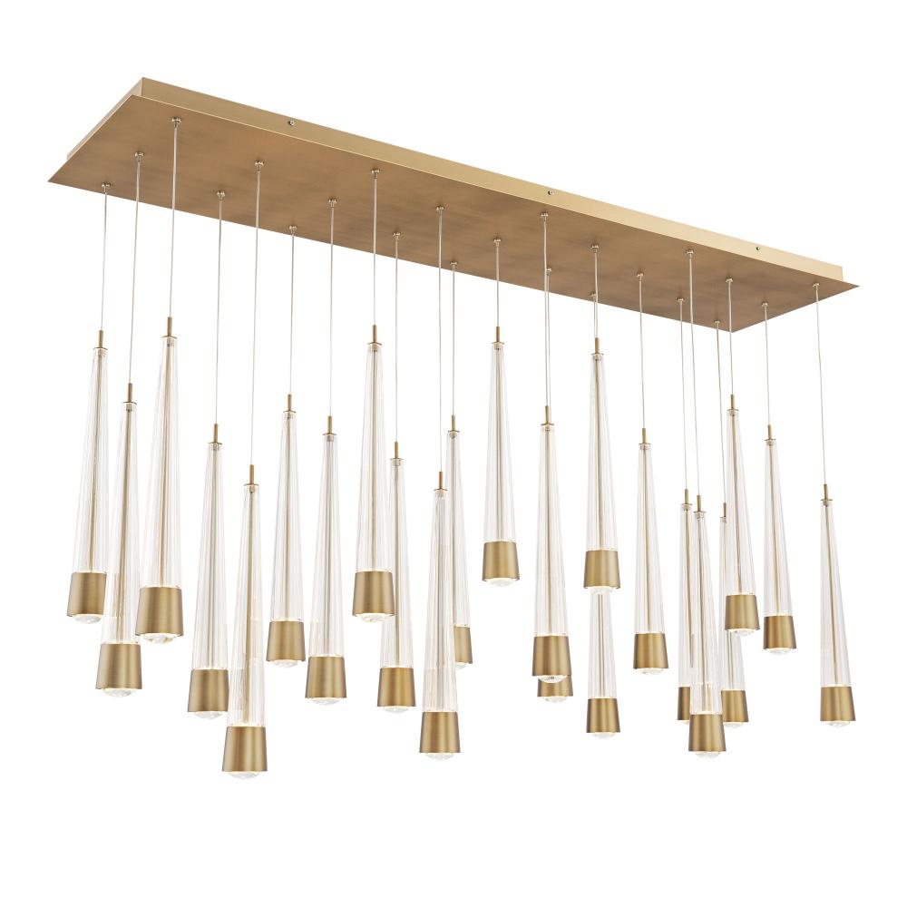 WAC LIGHTING, QUILL CHANDELIER LIGHT, PENDANT LIGHT