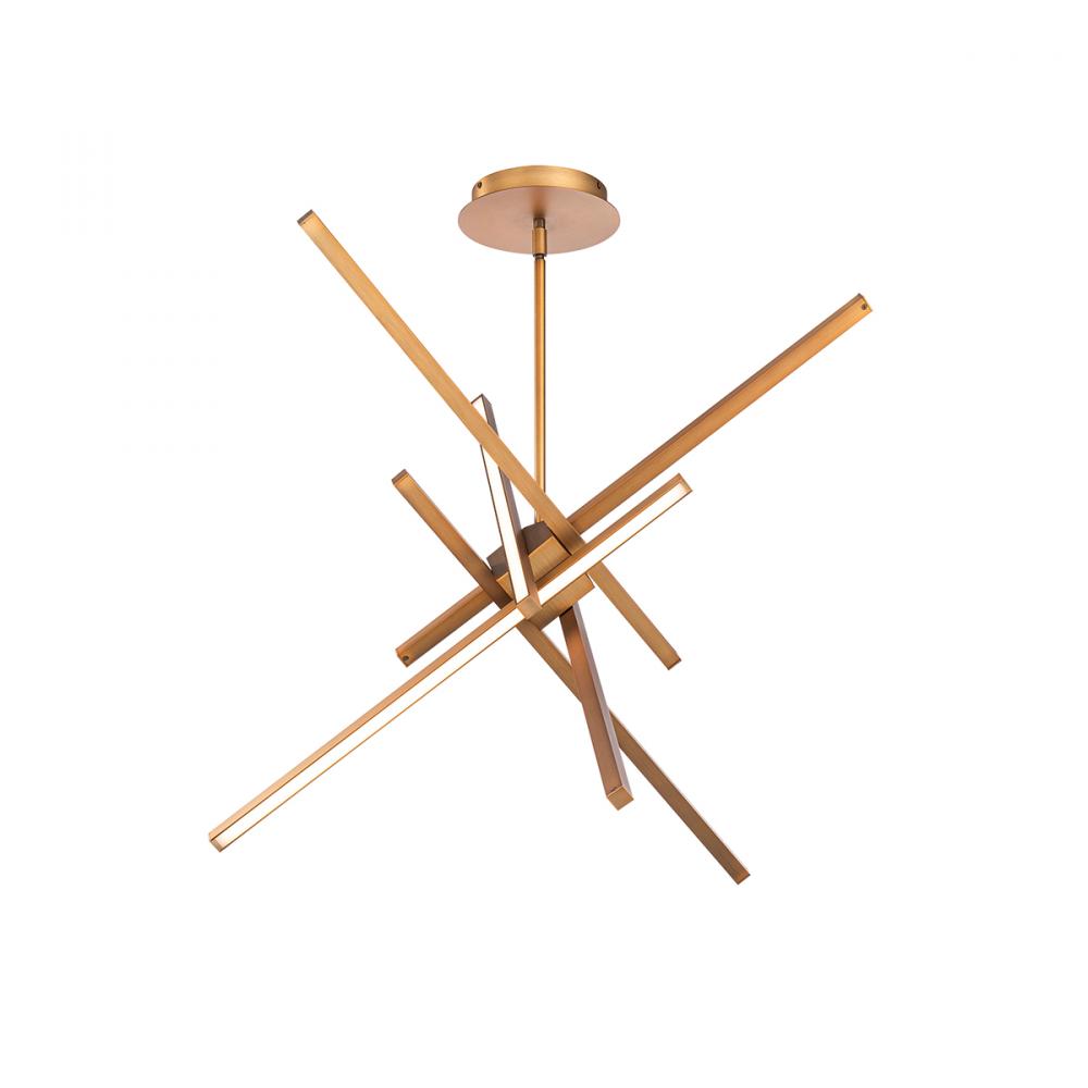 WAC LIGHTING, PARALLAX CHANDELIER LIGHT, PENDANT LIGHT