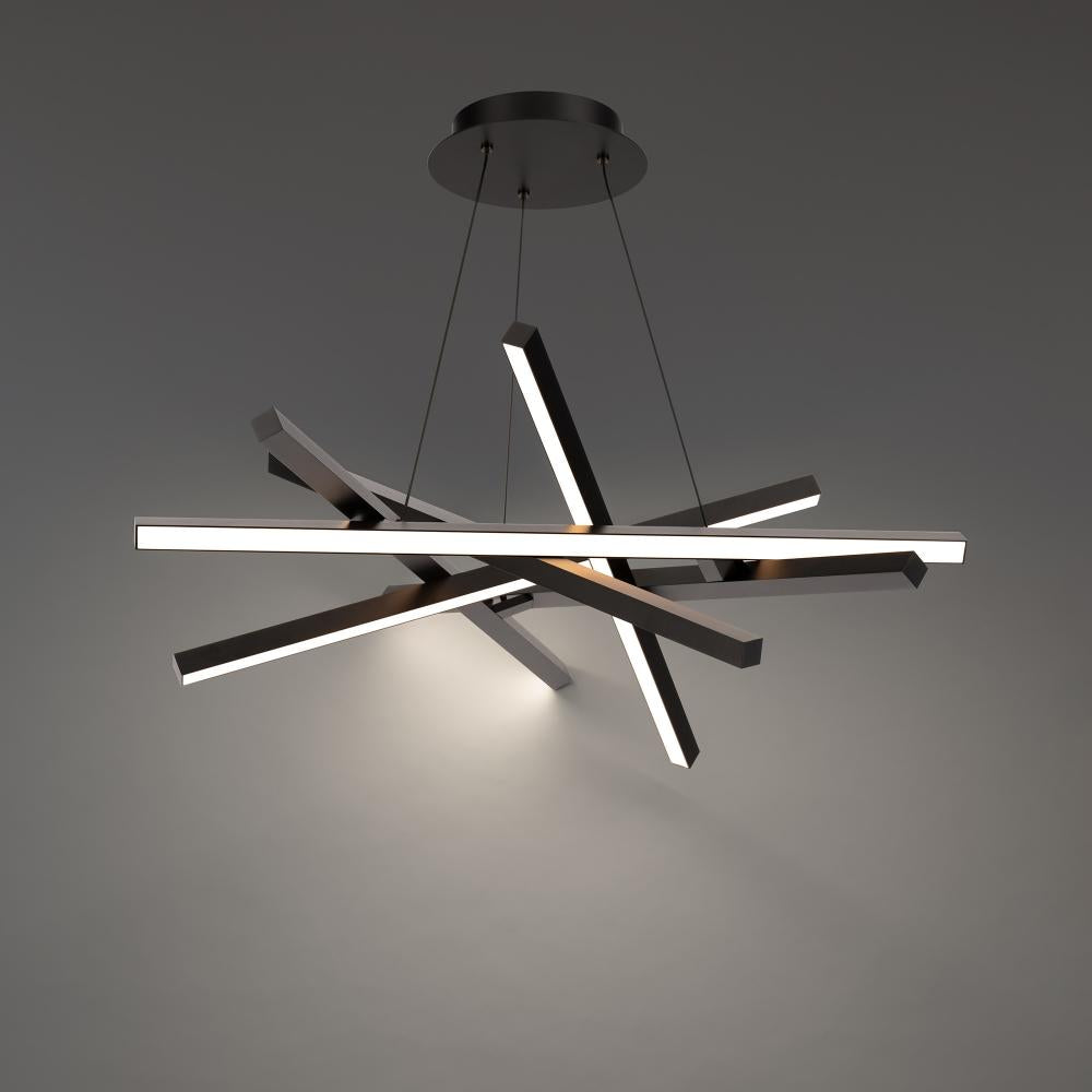 WAC LIGHTING, PARALLAX CHANDELIER LIGHT, PENDANT LIGHT