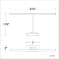 WAC LIGHTING REED PICTURE LIGHT