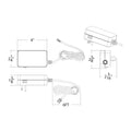 WAC LIGHTING PLUG-IN POWER SUPPLY 120V INPUT 24VDC OUTPUT - DO NOT SHOW ON WEBSITE