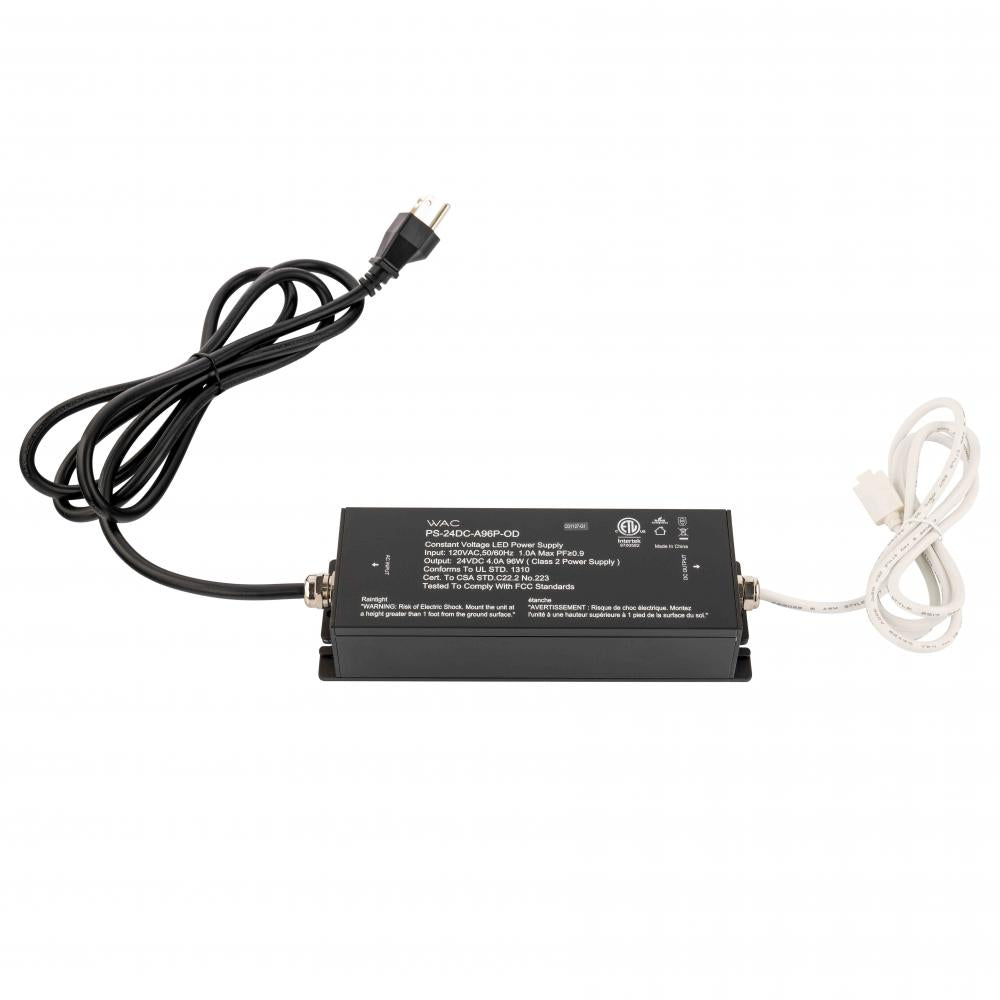 WAC LIGHTING INVISILED OUTDOOR PORTABLE POWER SUPPLY - 120-277VAC/24VDC - DO NOT SHOW ON WEBSITE