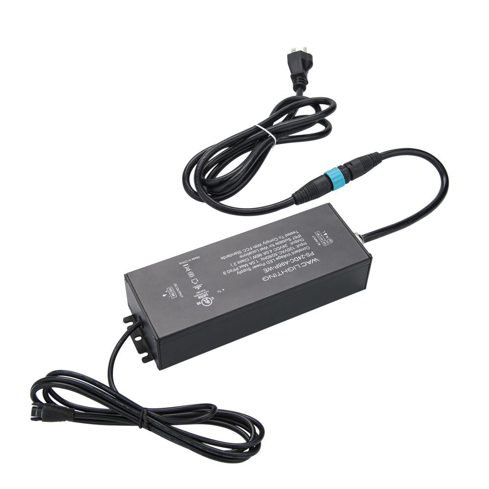 WAC LIGHTING 120VAC/24VDC OUTDOOR PORTABLE POWER SUPPLY IP67 - DO NOT SHOW ON WEBSITE