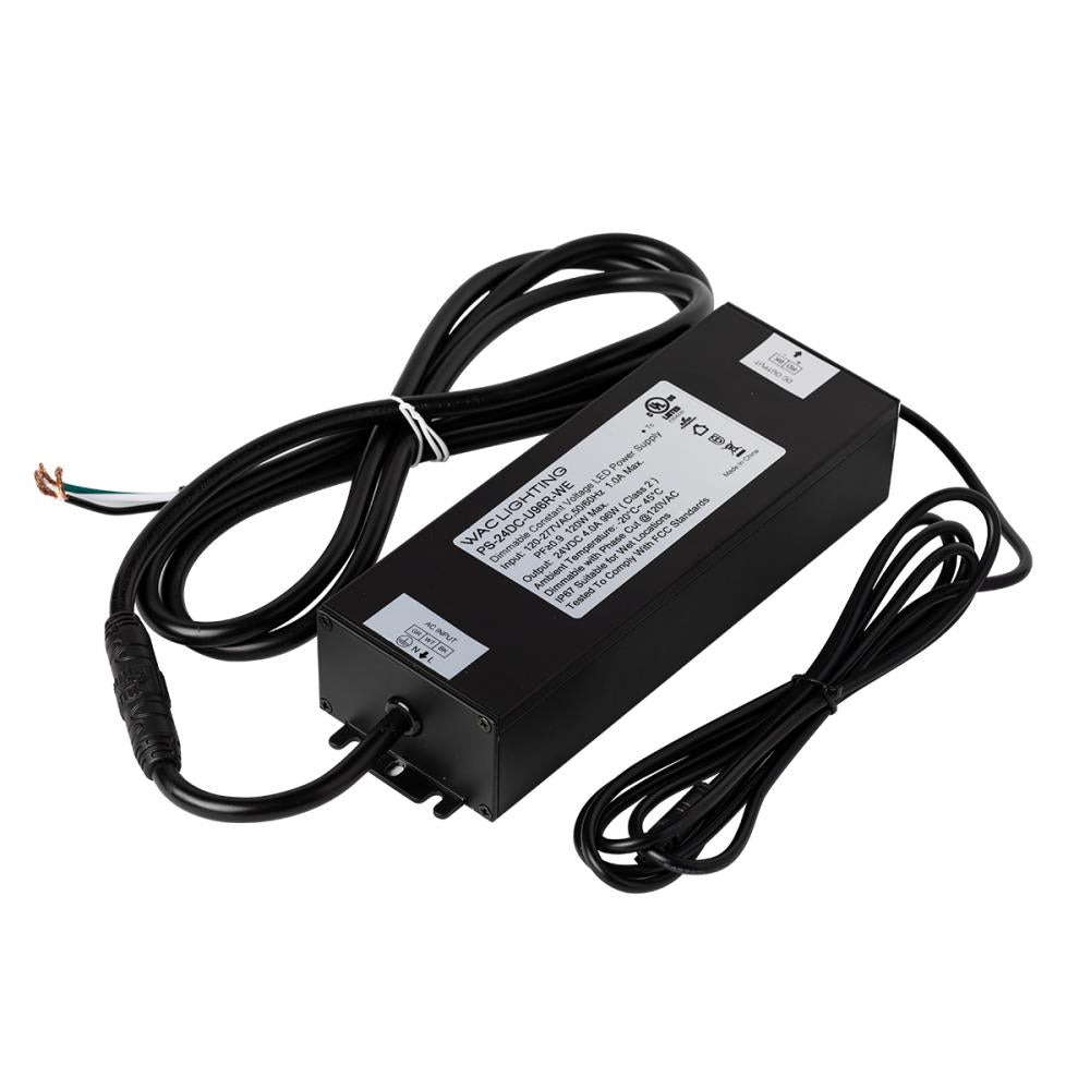 WAC LIGHTING 120-277VAC INPUT 24VDC OUTDOOR REMOTE POWER SUPPLY IP67 - DO NOT SHOW ON WEBSITE