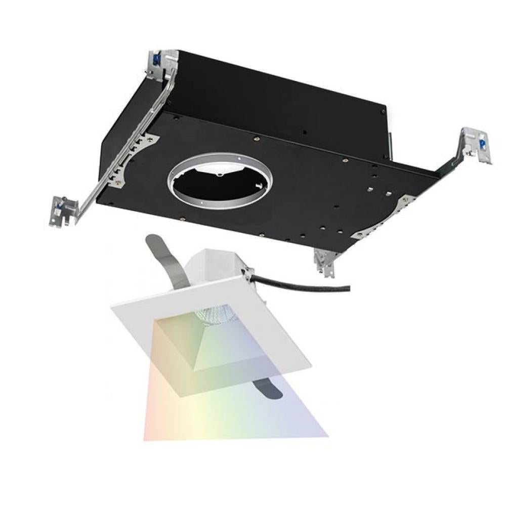 WAC LIGHTING AETHER COLOR CHANGING LED SQUARE OPEN REFLECTOR TRIM - DO NOT SHOW ON WEBSITE