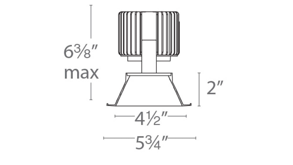 WAC LIGHTING VOLTA 4. TRIM - DO NOT SHOW ON WEBSITE