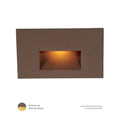 WAC LIGHTING, LEDME HORIZONTAL STEP AND WALL LIGHT, OUTDOOR WALL LIGHTS