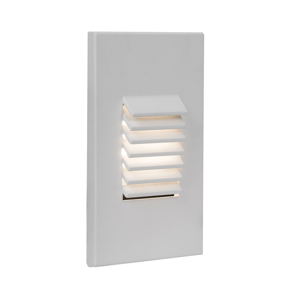 WAC LIMITED, LED VERTICAL LOUVERED STEP AND WALL LIGHT, OUTDOOR WALL LIGHTS