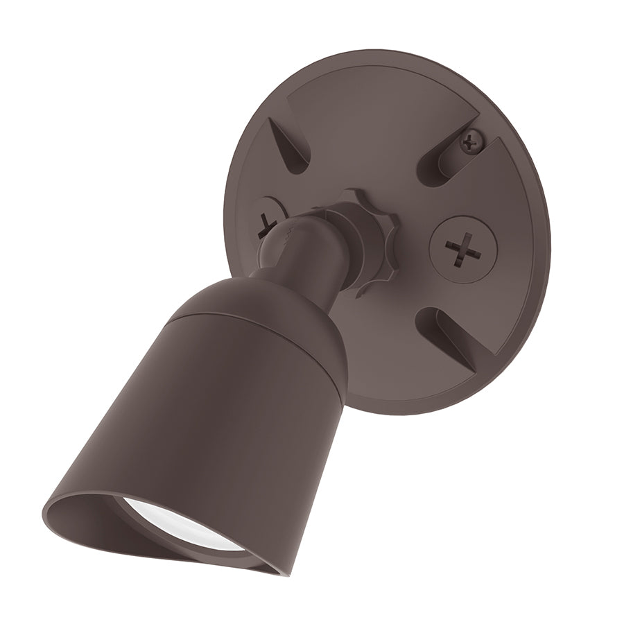 WAC LIGHTING, ENDURANCE SINGLE SPOT ENERGY STAR LED SPOT LIGHT, OUTDOOR WALL LIGHTS