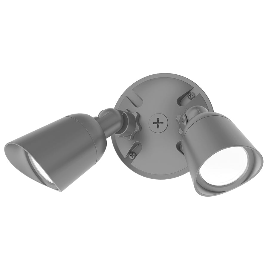 WAC LIGHTING, ENDURANCE DOUBLE SPOT ENERGY STAR LED SPOT LIGHT, OUTDOOR WALL LIGHTS