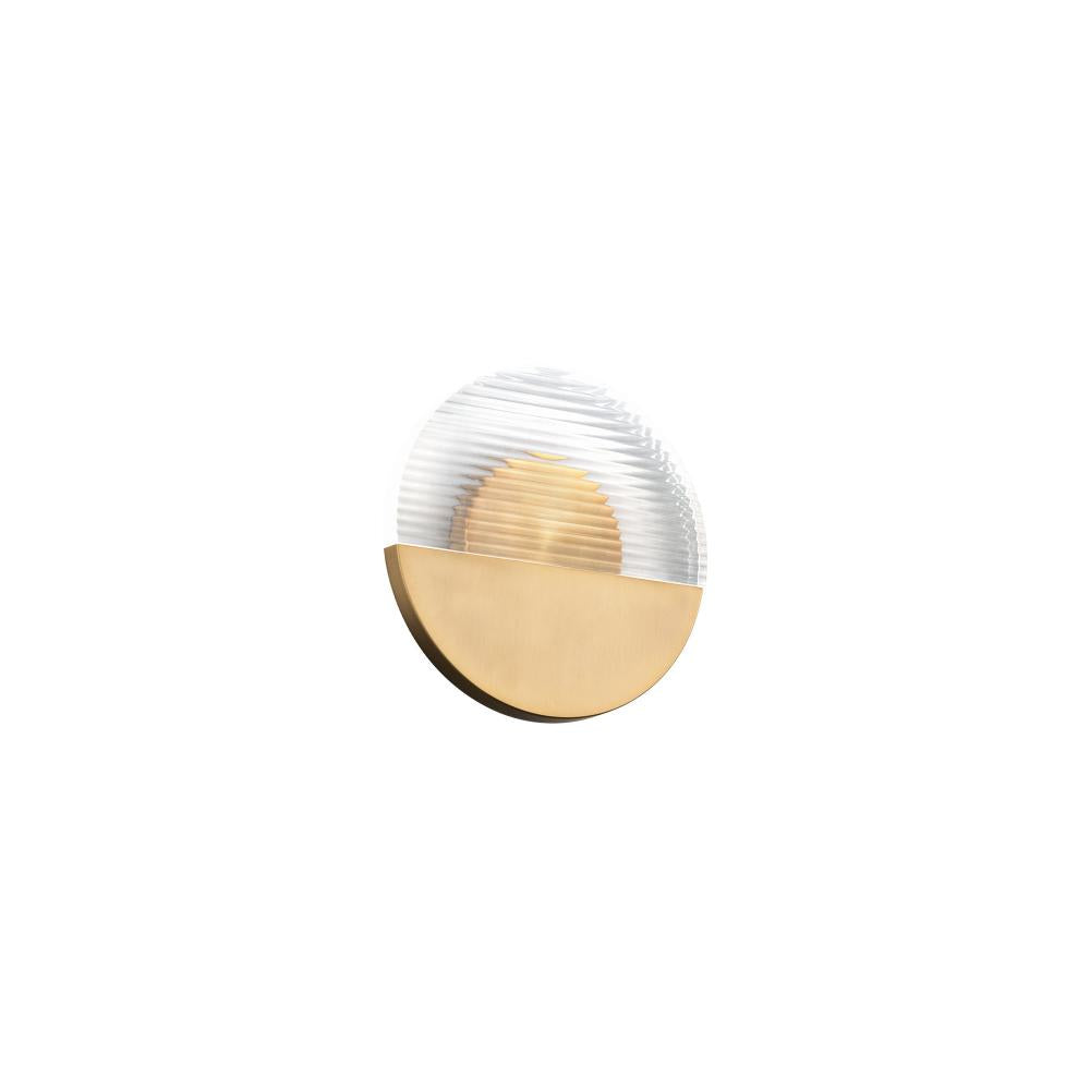 DWELED CRESCENT WALL SCONCE