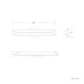 DWELED, STRAITAWAY BATH & WALL SCONCE, VANITY LIGHT