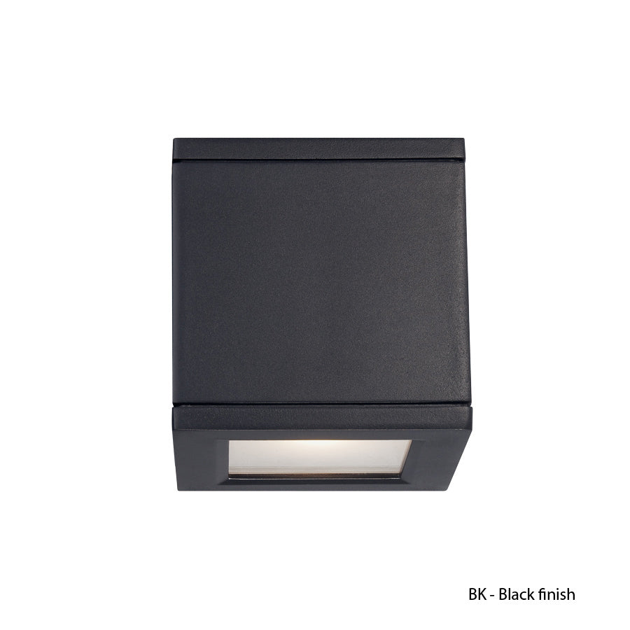WAC LIGHTING, RUBIX OUTDOOR WALL SCONCE LIGHT, OUTDOOR WALL LIGHTS