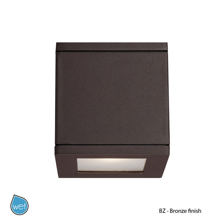 WAC LIGHTING, RUBIX OUTDOOR WALL SCONCE LIGHT, OUTDOOR WALL LIGHTS