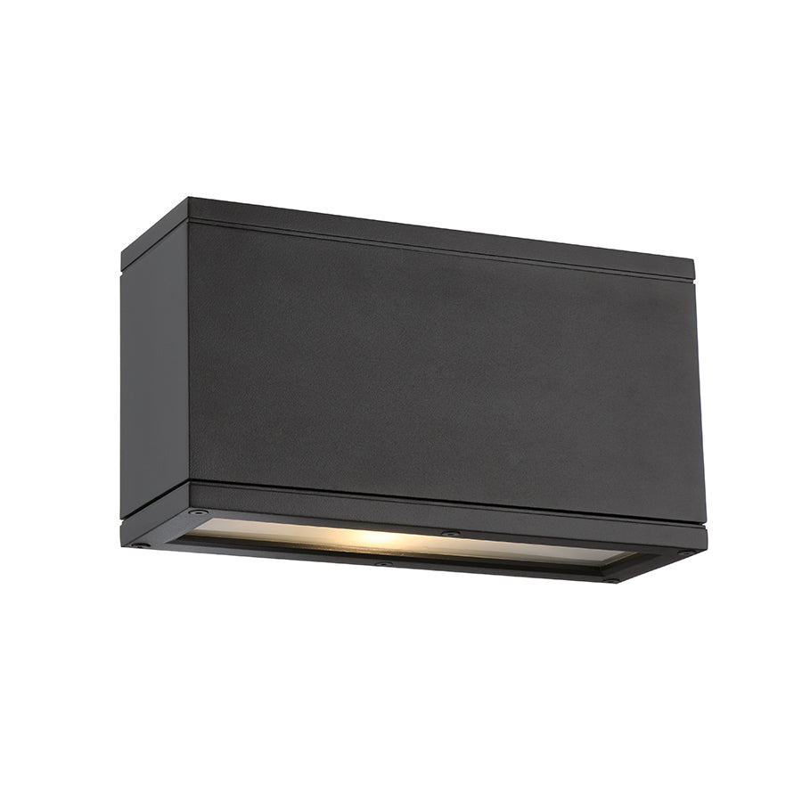 WAC LIGHTING, RUBIX OUTDOOR WALL SCONCE LIGHT, OUTDOOR WALL LIGHTS