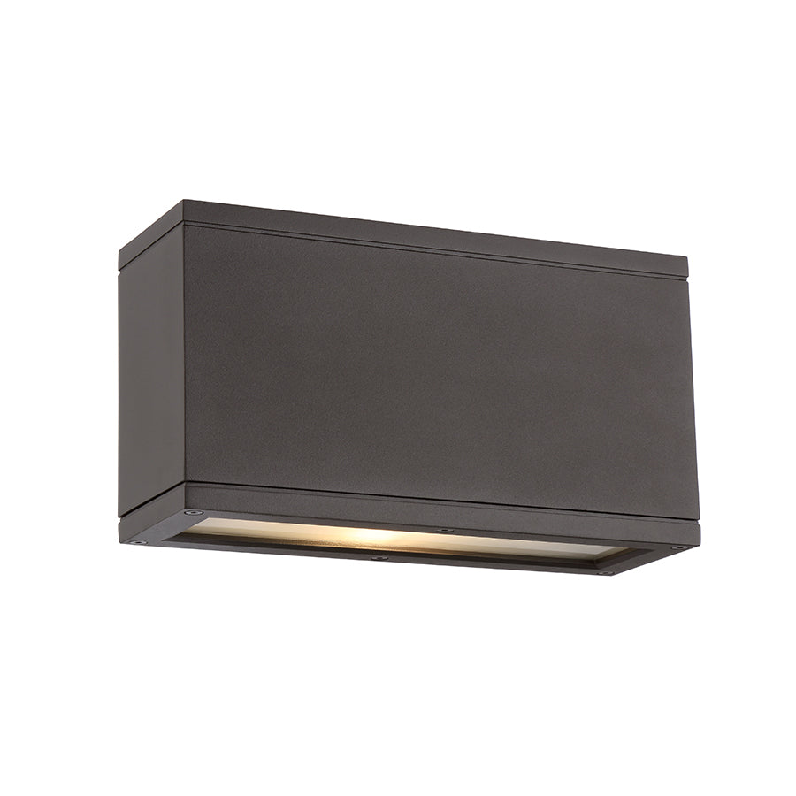 WAC LIGHTING, RUBIX OUTDOOR WALL SCONCE LIGHT, OUTDOOR WALL LIGHTS