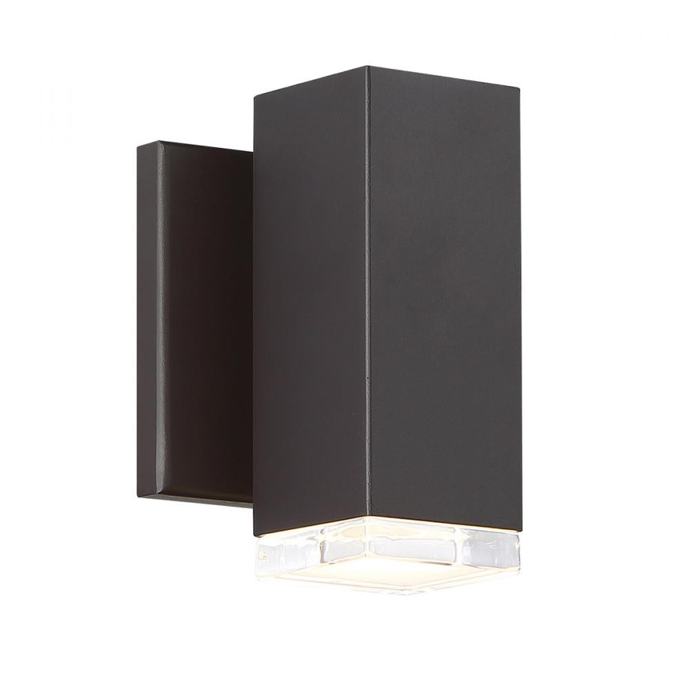 DWELED, BLOCK OUTDOOR WALL SCONCE LIGHT, OUTDOOR WALL LIGHTS