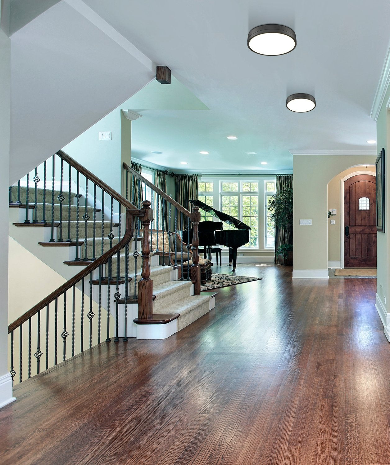 Z-LITE, ALGAR FLUSH MOUNT, FLUSH MOUNT CEILING LIGHTS 