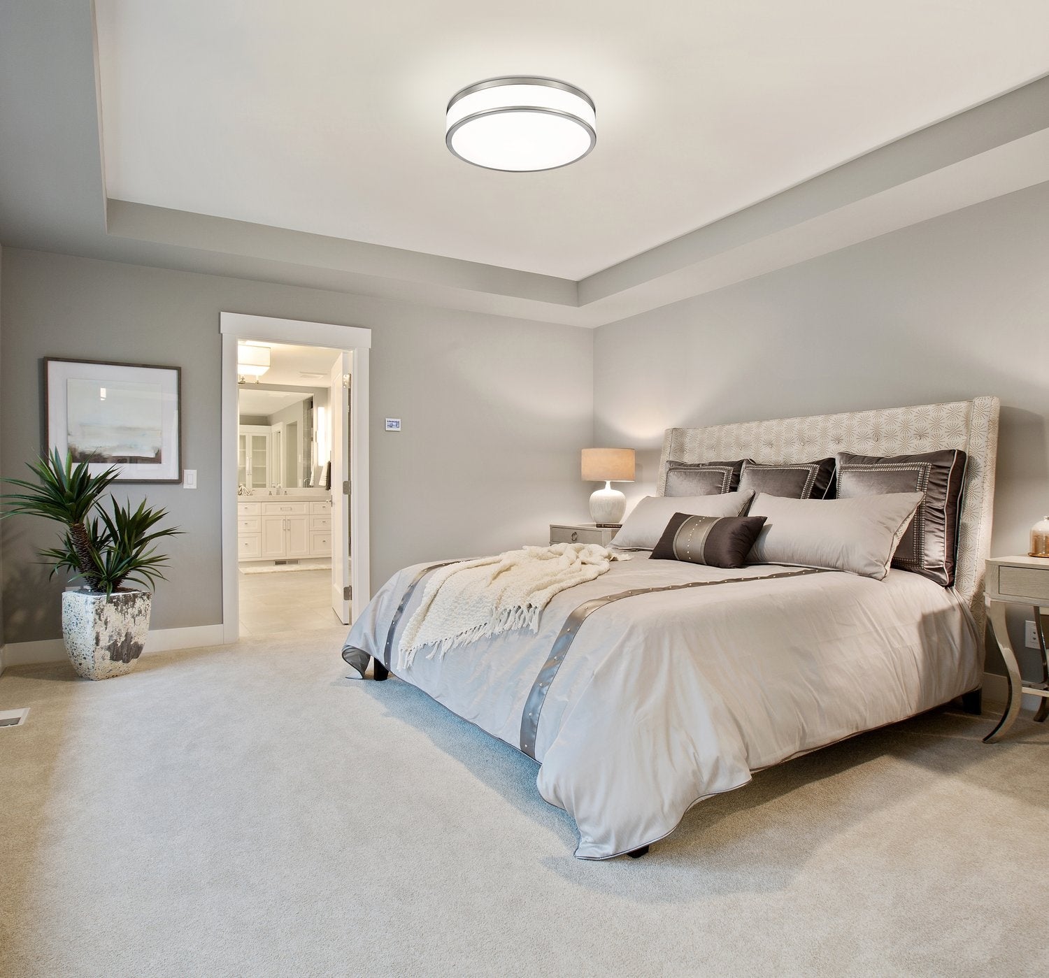 Z-LITE, BALLORD FLUSH MOUNT, FLUSH MOUNT CEILING LIGHTS