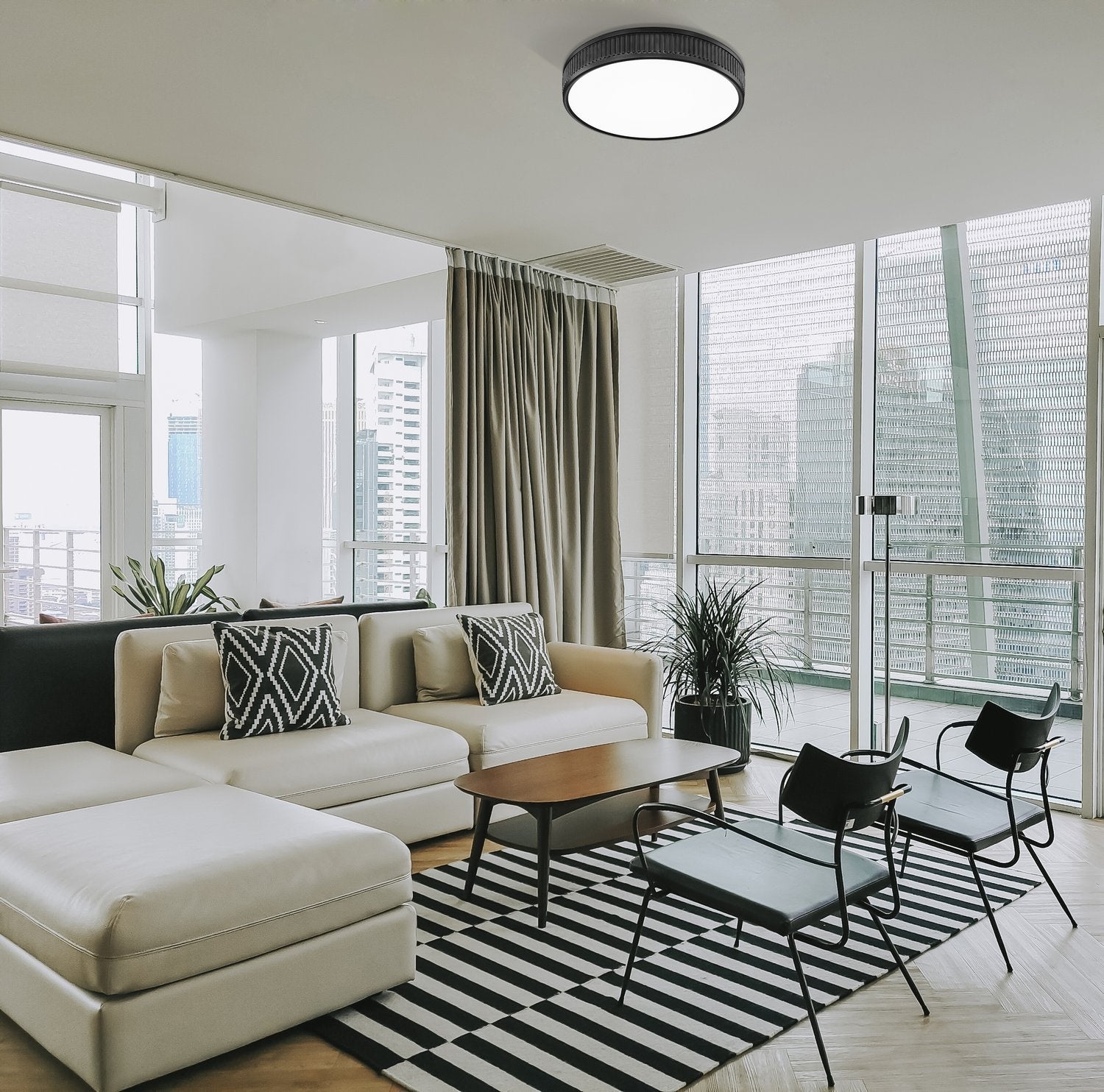 Z-LITE, STARI FLUSH MOUNT, FLUSH MOUNT CEILING LIGHTS