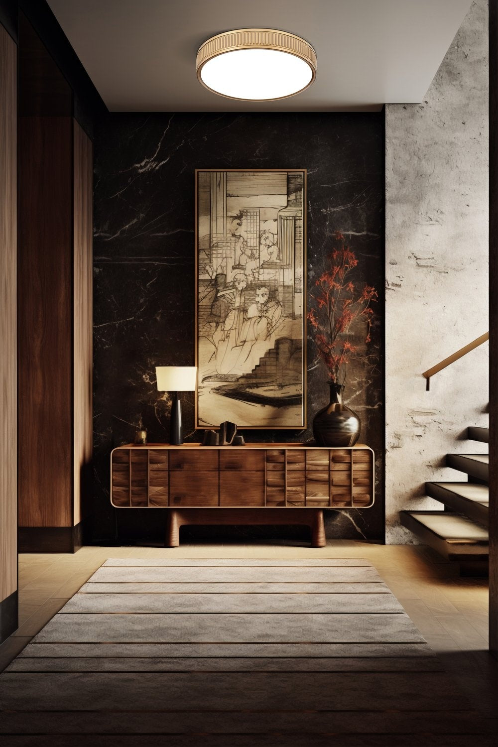 Z-LITE, STARI FLUSH MOUNT, FLUSH MOUNT CEILING LIGHTS