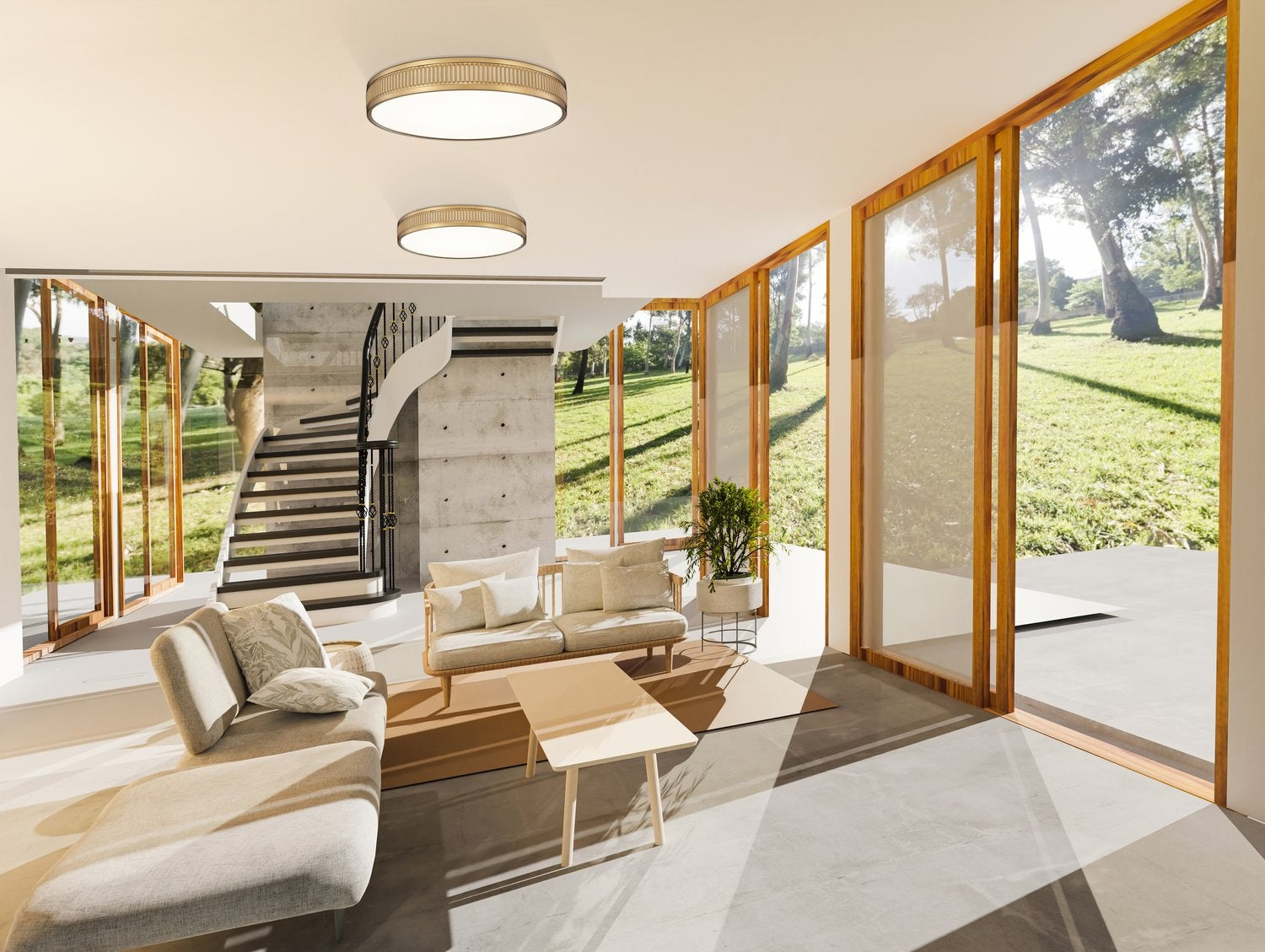 Z-LITE, STARI FLUSH MOUNT, FLUSH MOUNT CEILING LIGHTS