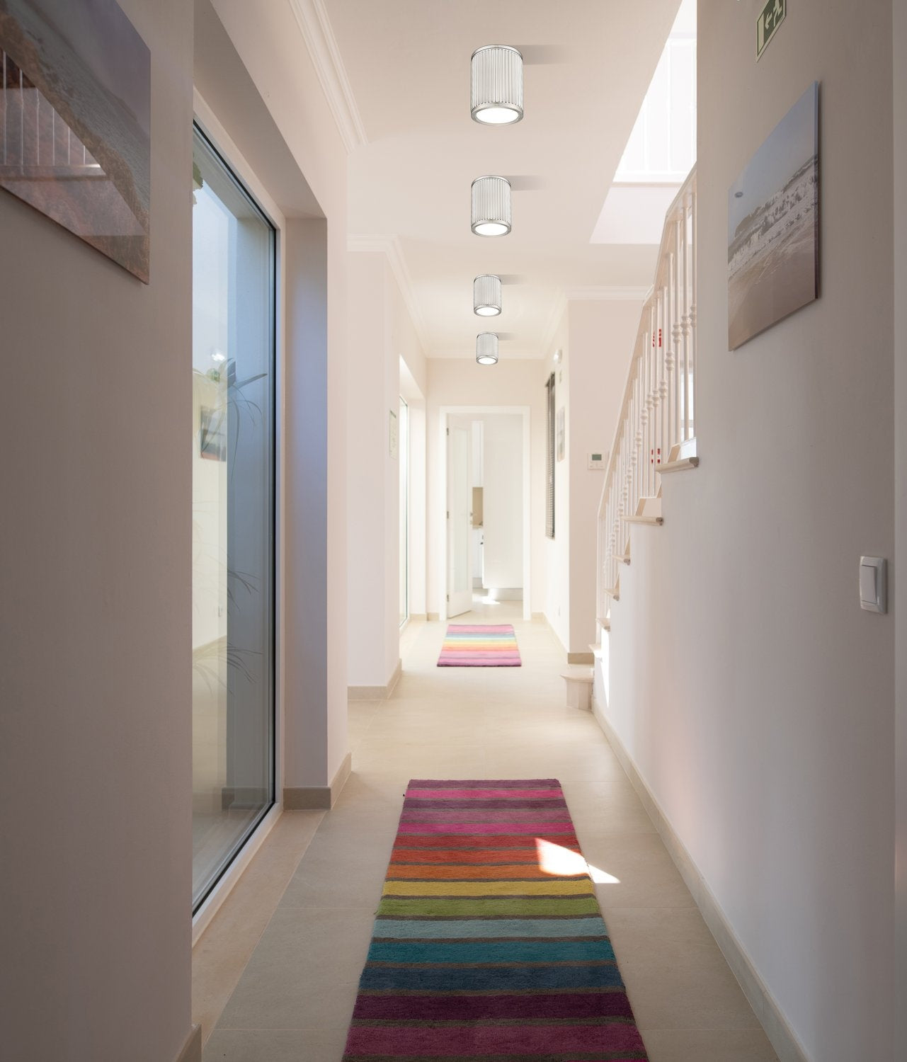 Z-LITE, STARI FLUSH MOUNT, FLUSH MOUNT CEILING LIGHTS