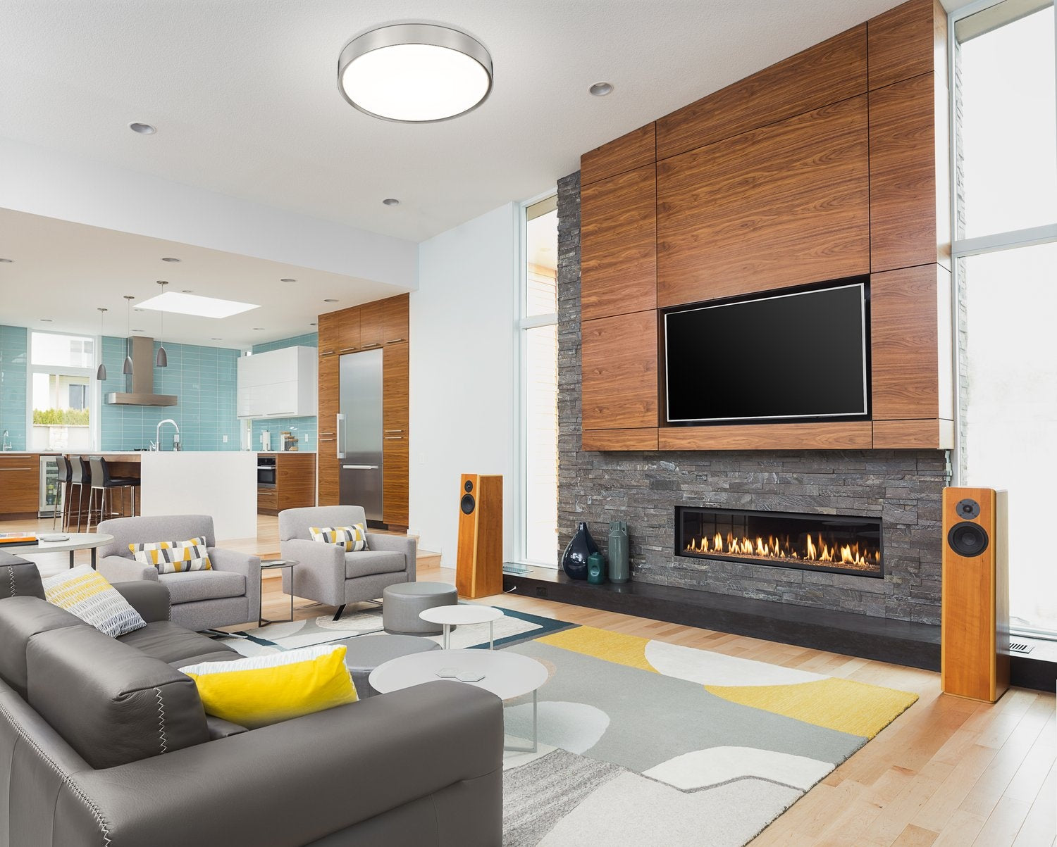 Z-LITE, KAWAN FLUSH MOUNT, FLUSH MOUNT CEILING LIGHTS