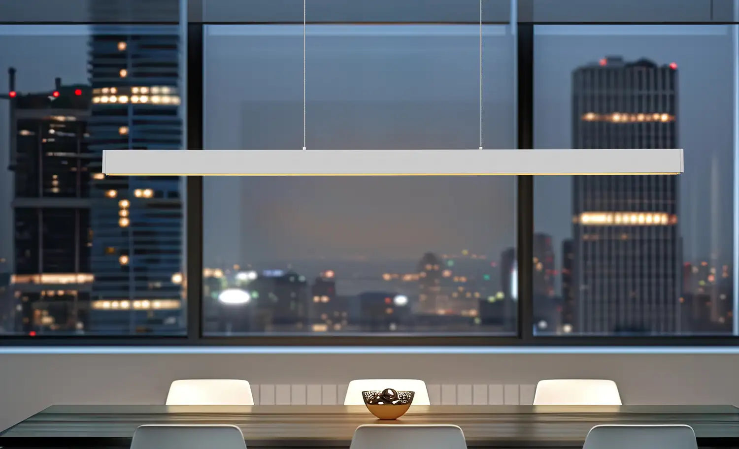 Z-LITE, HUDSON LINEAR CHANDELIER, LINEAR LIGHT
