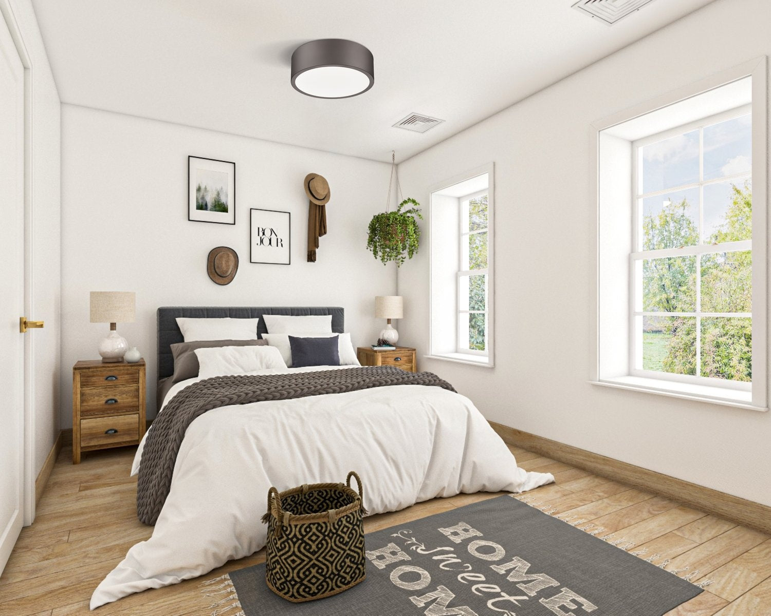 Z-LITE, CORONADO FLUSH MOUNT, FLUSH MOUNT CEILING LIGHTS