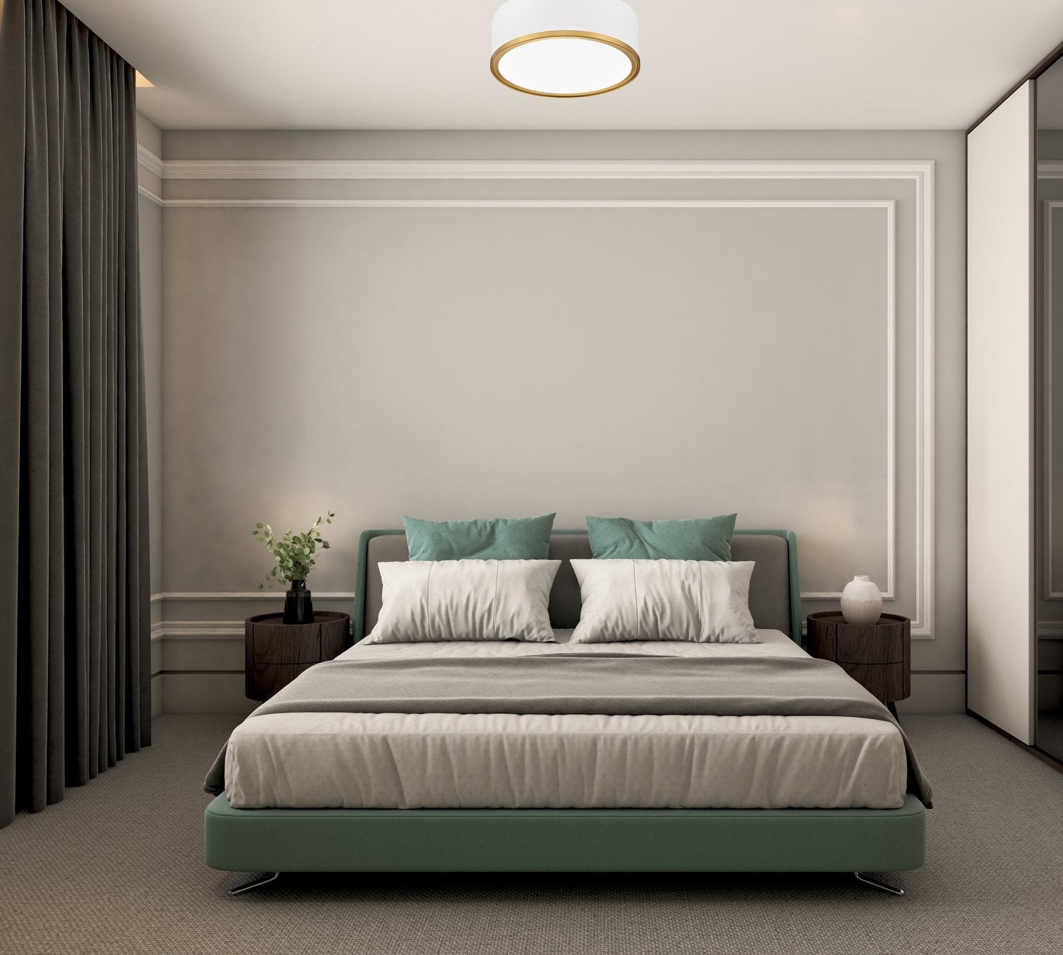 Z-LITE, BRADLEY FLUSH MOUNT, FLUSH MOUNT CEILING LIGHTS