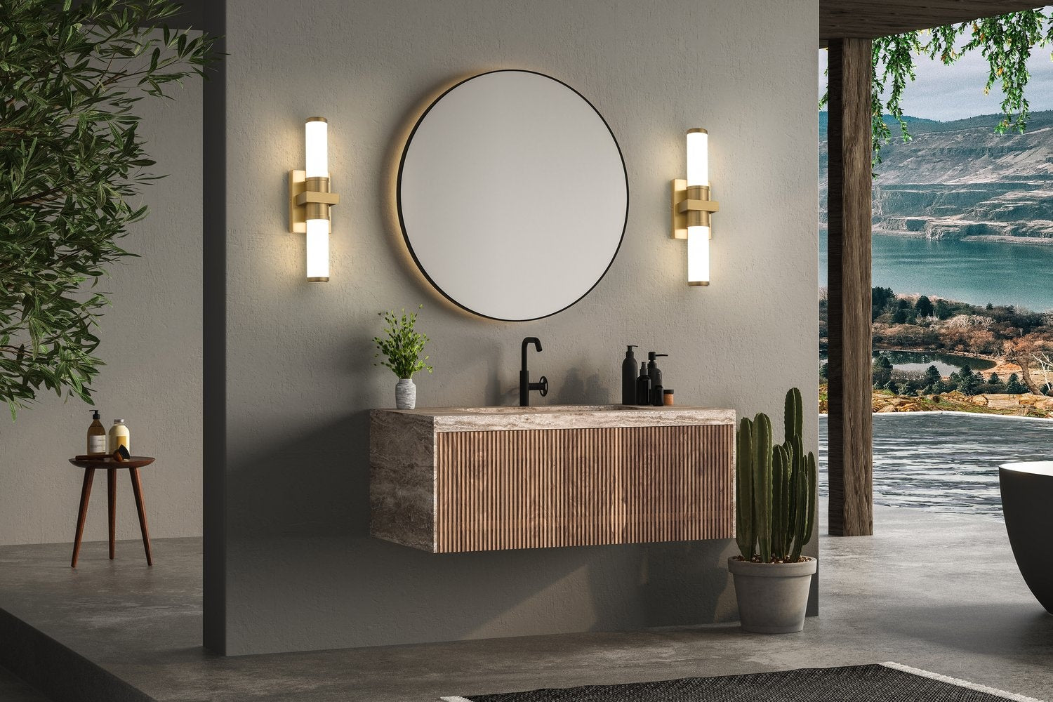 Z-LITE, IDRIS VANITY, VANITY LIGHT