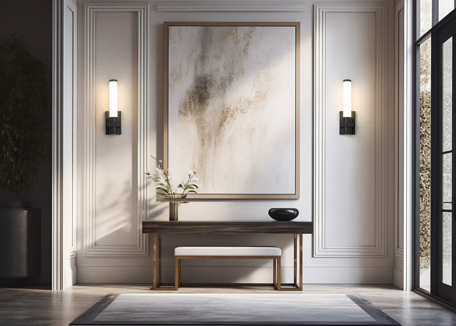 Z-LITE, IDRIS WALL SCONCE, WALL SCONCES