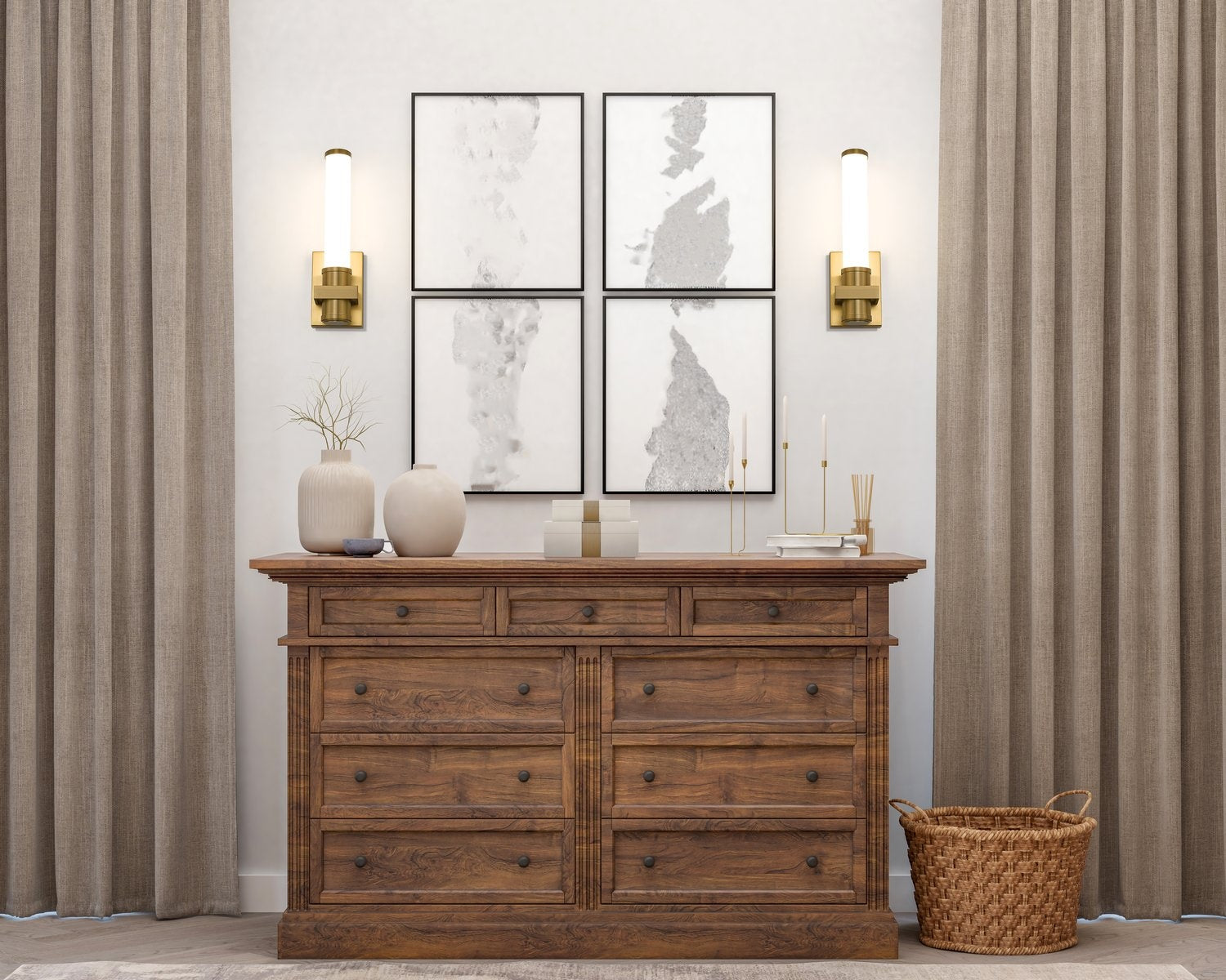 Z-LITE, IDRIS WALL SCONCE, WALL SCONCES