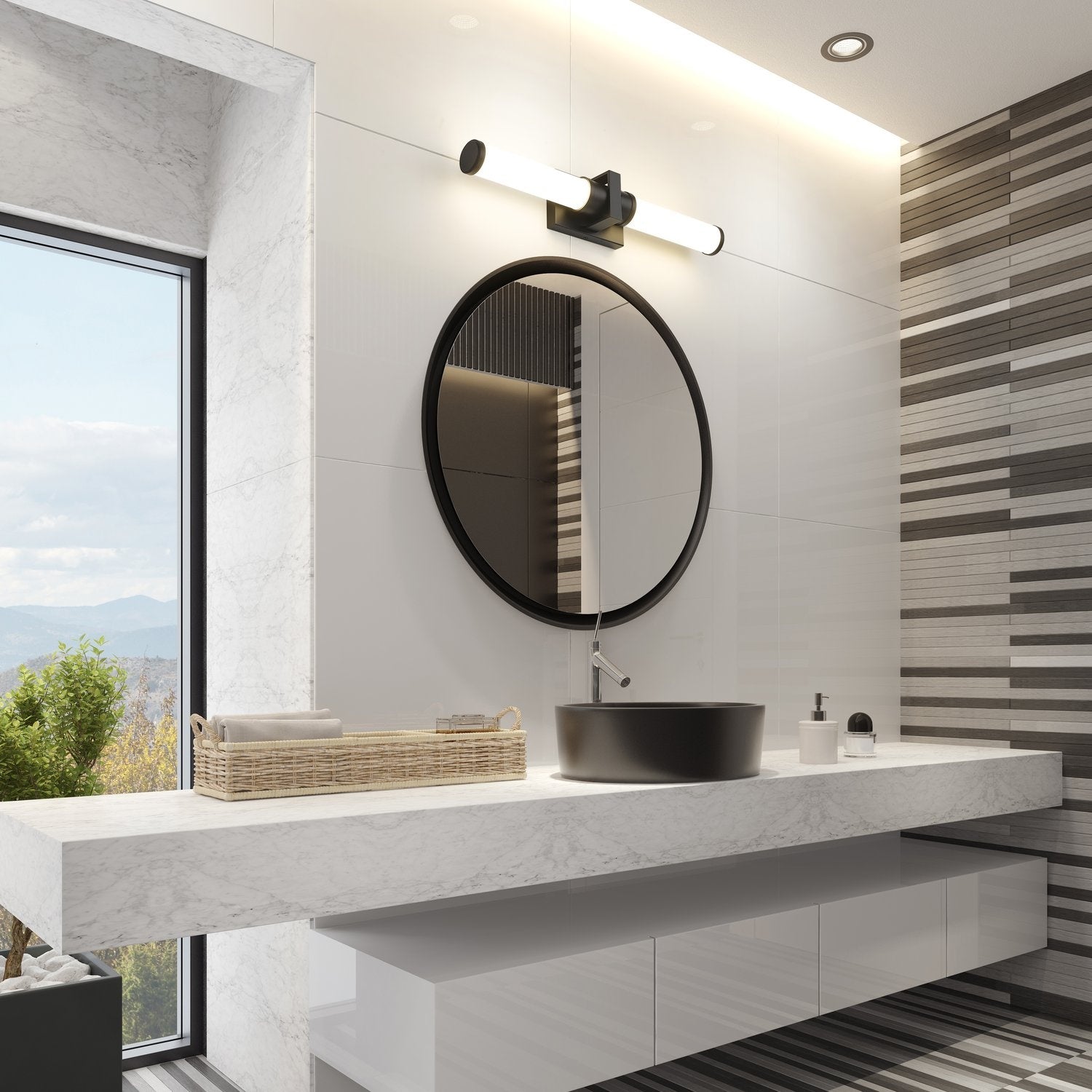 Z-LITE, IDRIS VANITY, VANITY LIGHT