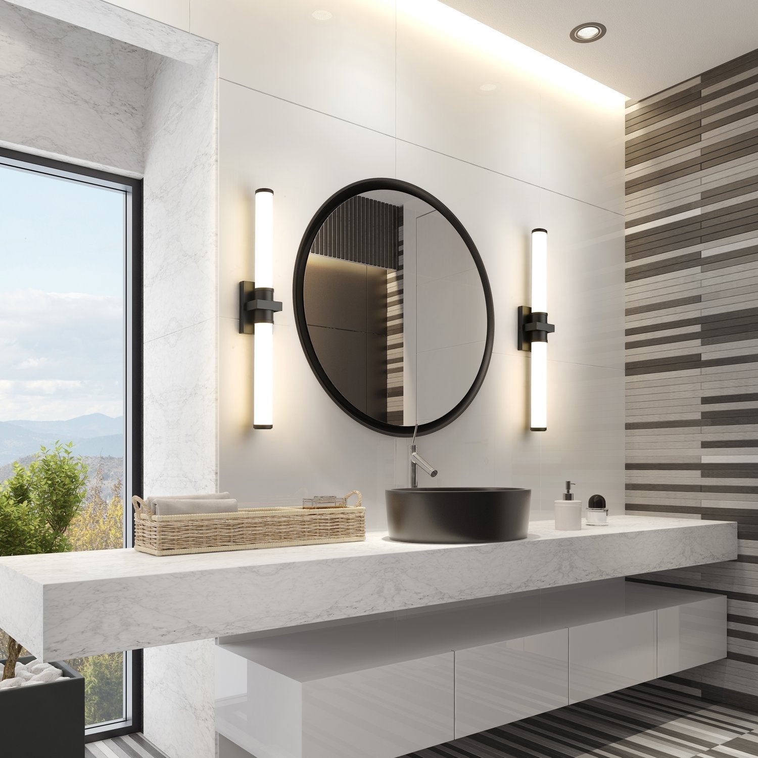 Z-LITE, IDRIS VANITY, VANITY LIGHT